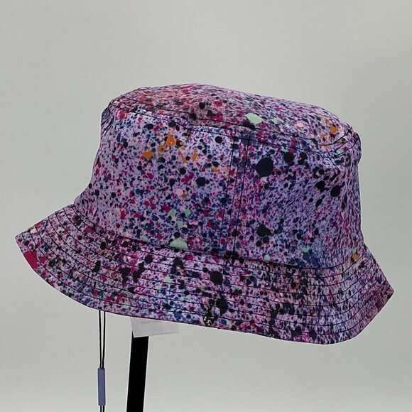 MCQ By Alexander McQueen Purple Hyper Speckle Women\'s Size L Bucket Hat NWT main image 7